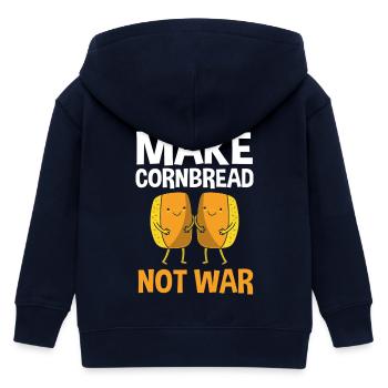 Glutenfrei Gluten - Kinder Organic Kapuzenjacke Mini Cultivator von Stanley/Stella - Navy - Hinten