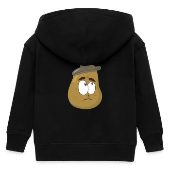 pomme de terre - Veste à capuche enfant bio Stanley/Stella - noir - Dos