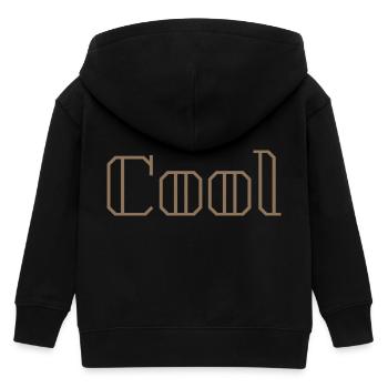 Cool - Kinder Organic Kapuzenjacke Mini Cultivator von Stanley/Stella - Schwarz - Hinten