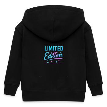 Limitierte Edition Neon Glanz - Kinder Organic Kapuzenjacke Mini Cultivator von Stanley/Stella - Schwarz - Hinten