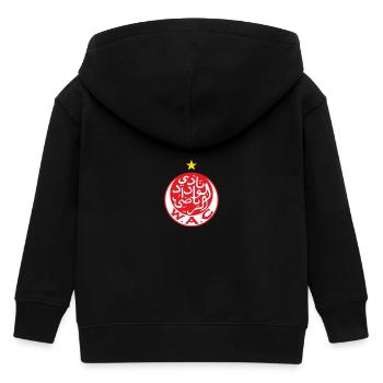 Wydad Athletic Club WAC - Veste à capuche enfant bio Stanley/Stella - noir - Dos