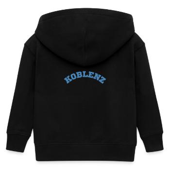 Koblenz - Kinder Organic Kapuzenjacke Mini Cultivator von Stanley/Stella - Schwarz - Hinten