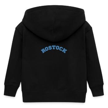 Rostock - Kinder Organic Kapuzenjacke Mini Cultivator von Stanley/Stella - Schwarz - Hinten