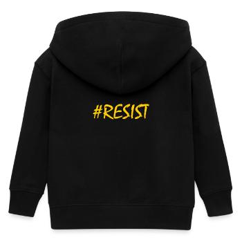Resist - Kinder Organic Kapuzenjacke Mini Cultivator von Stanley/Stella - Schwarz - Hinten