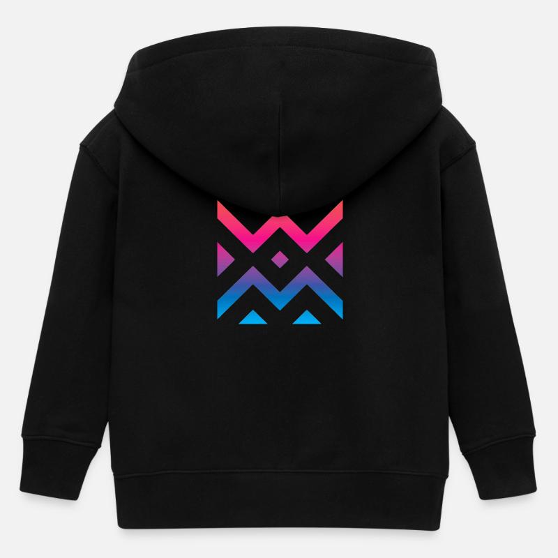 WM - Veste à capuche enfant bio Stanley/Stella - noir