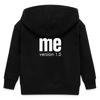 ME version 1.0 AT - Kinder Organic Kapuzenjacke Mini Cultivator von Stanley/Stella - Schwarz - Hinten