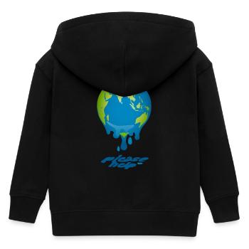 Globe fondant - Veste à capuche enfant bio Stanley/Stella - noir - Dos