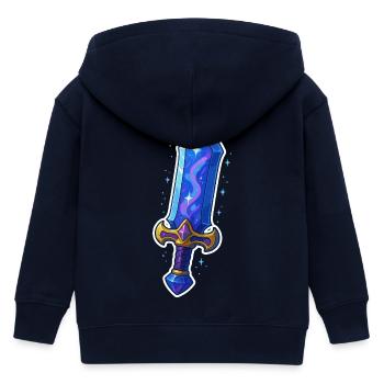 Épée Fantasy - Veste à capuche enfant bio Stanley/Stella - marine - Dos