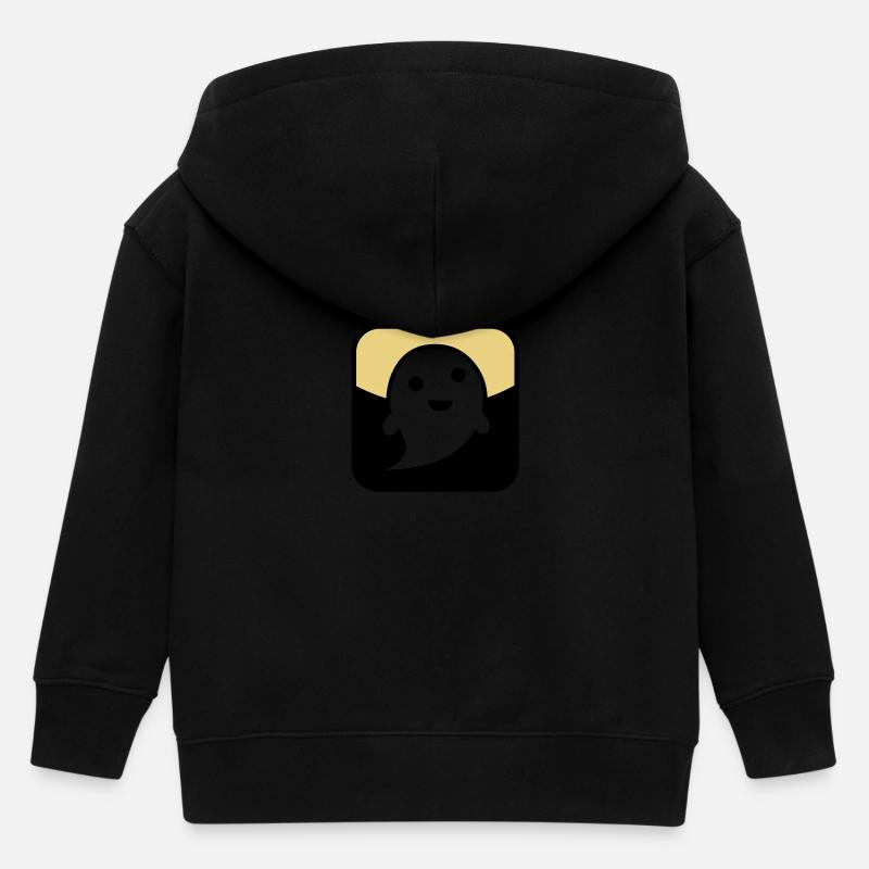 symbol21_2c - Veste à capuche enfant bio Stanley/Stella - noir