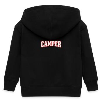 Camper - Kinder Organic Kapuzenjacke Mini Cultivator von Stanley/Stella - Schwarz - Hinten