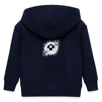 Logo impressionnant du club de tir de football - Veste à capuche enfant bio Stanley/Stella - marine - Dos