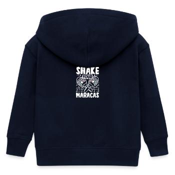 Mexicain Secouez vos Maracas - Veste à capuche enfant bio Stanley/Stella - marine - Dos