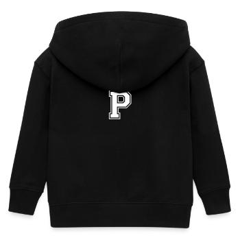 p - Kinder Organic Kapuzenjacke Mini Cultivator von Stanley/Stella - Schwarz - Hinten
