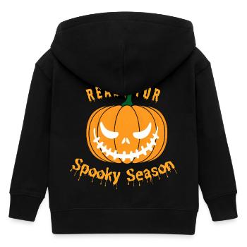 Saison effrayante - Veste à capuche enfant bio Stanley/Stella - noir - Dos