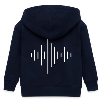 DJ - discjockey - Kinder Organic Kapuzenjacke Mini Cultivator von Stanley/Stella - Navy - Hinten