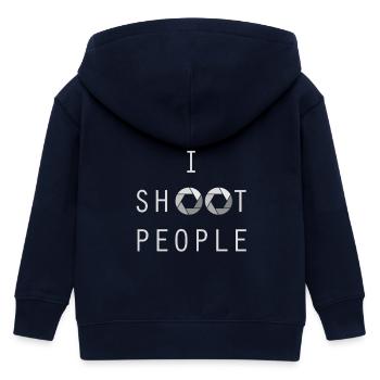 Photographer - Kinder Organic Kapuzenjacke Mini Cultivator von Stanley/Stella - Navy - Hinten