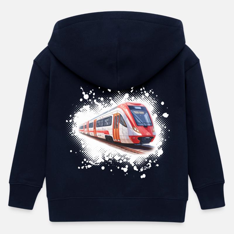 S-Bahn - Splash - Veste à capuche enfant bio Stanley/Stella - marine