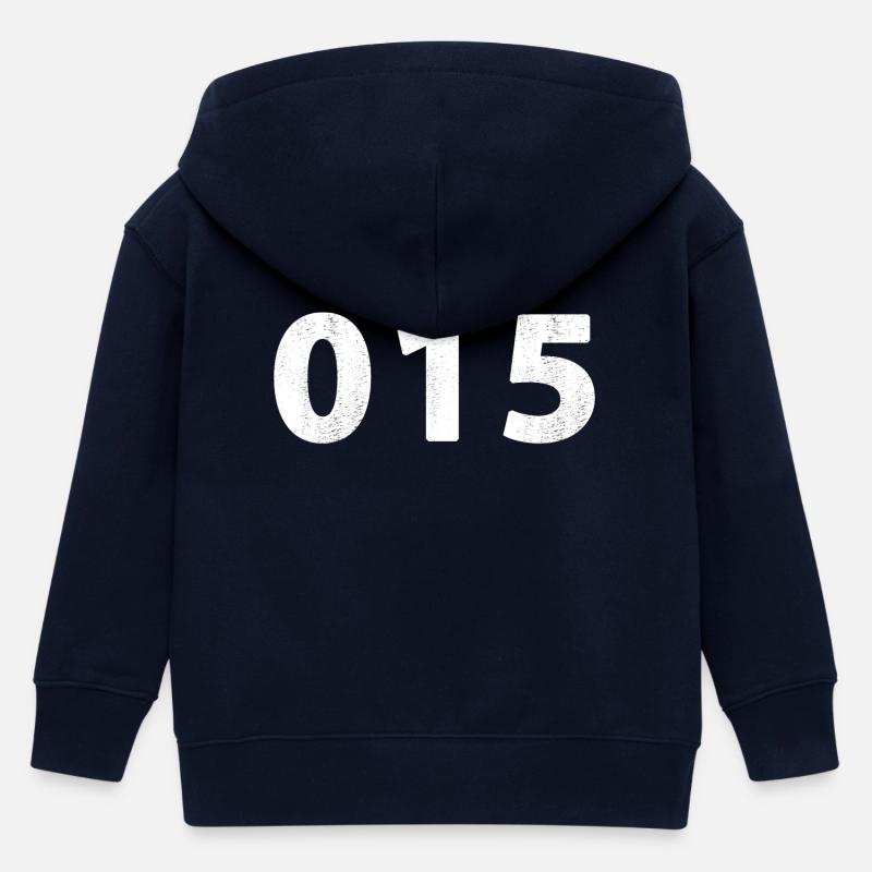 015 Delft Nootdorp Pijnacker Delfgauw Schipluiden - Veste à capuche enfant bio Stanley/Stella - marine
