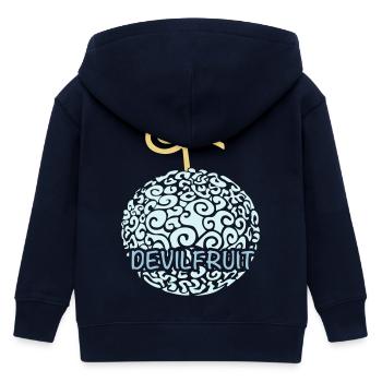 devil-fruit - Veste à capuche enfant bio Stanley/Stella - marine - Dos