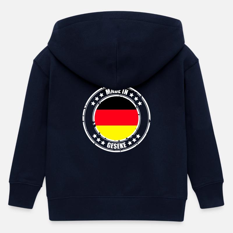 Geseke - Veste à capuche enfant bio Stanley/Stella - marine
