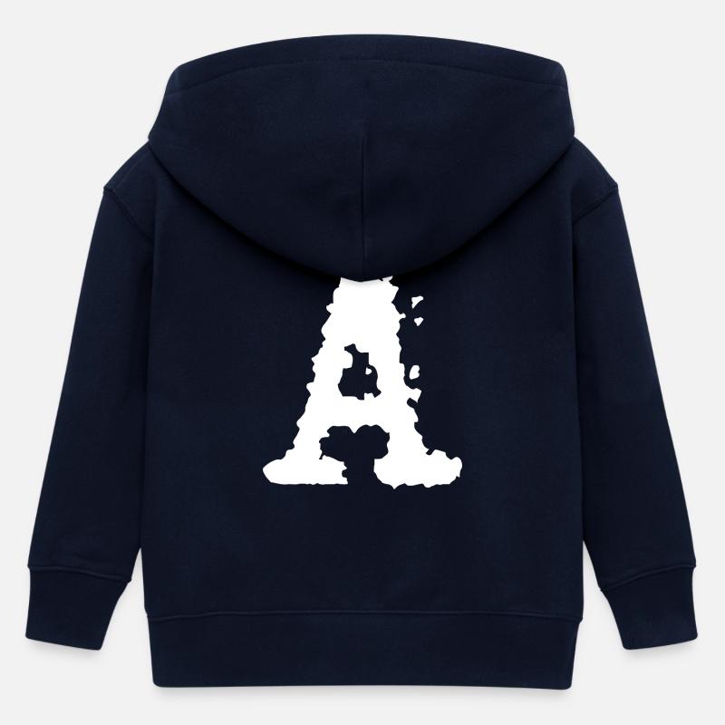 A - Veste à capuche enfant bio Stanley/Stella - marine
