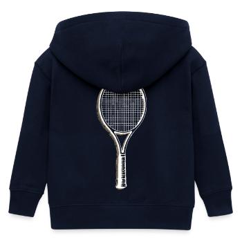 Raquette de tennis Classic - Veste à capuche enfant bio Stanley/Stella - marine - Dos