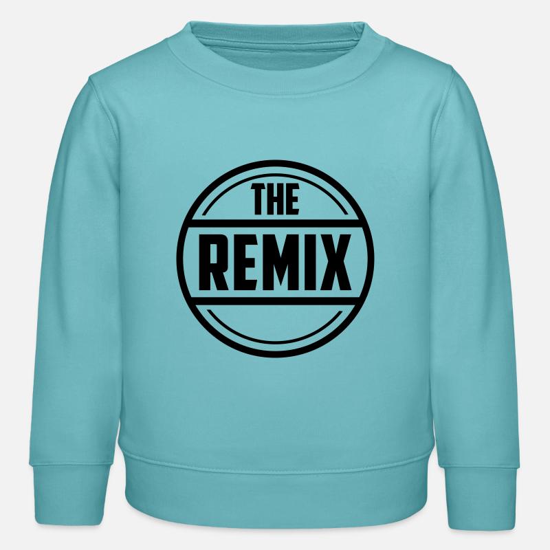 The Remix - Sweat enfant bio Stanley/Stella - turquoise pastel