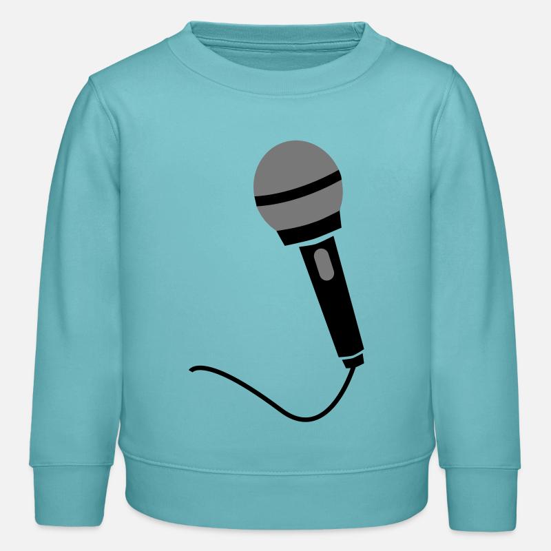 micro - Sweat enfant bio Stanley/Stella - turquoise pastel