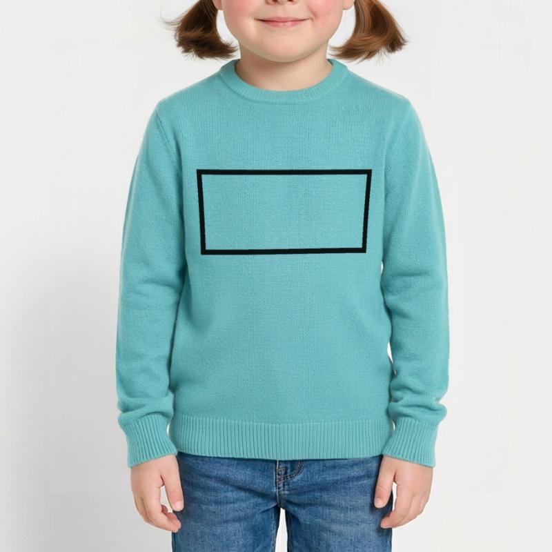 Rectangle - Rechteck - Form - Customize it ! Kids Organic Sweatshirt by Stanley/Stella