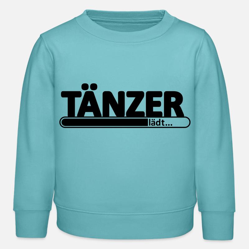 Tänzer // Tänzerin // Tanz // Jazzdance Breakdance - Kinder Organic Sweatshirt Mini Changer von Stanley/Stella - Pastelltürkis