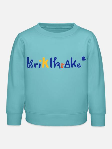 Kriklkrake - Kinder Organic Sweatshirt Mini Changer von Stanley/Stella - Pastelltürkis