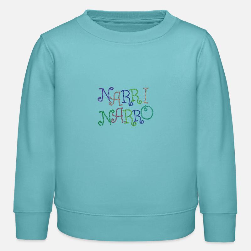 Narri Narro - Fasnetruf - Kinder Organic Sweatshirt Mini Changer von Stanley/Stella - Pastelltürkis