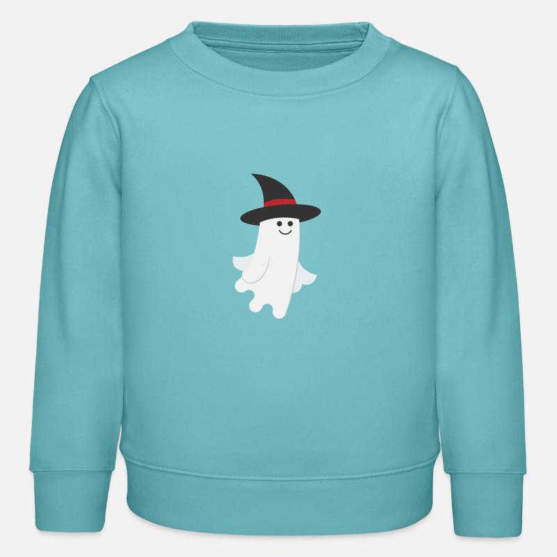 ghost - Sweat enfant bio Stanley/Stella - turquoise pastel