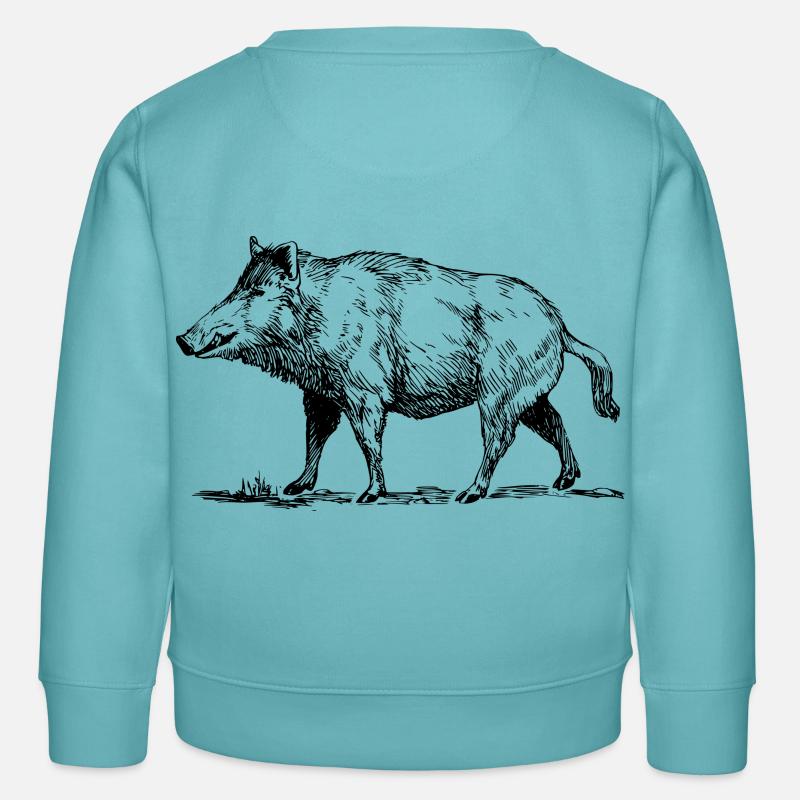 verrat - Sweat enfant bio Stanley/Stella - turquoise pastel