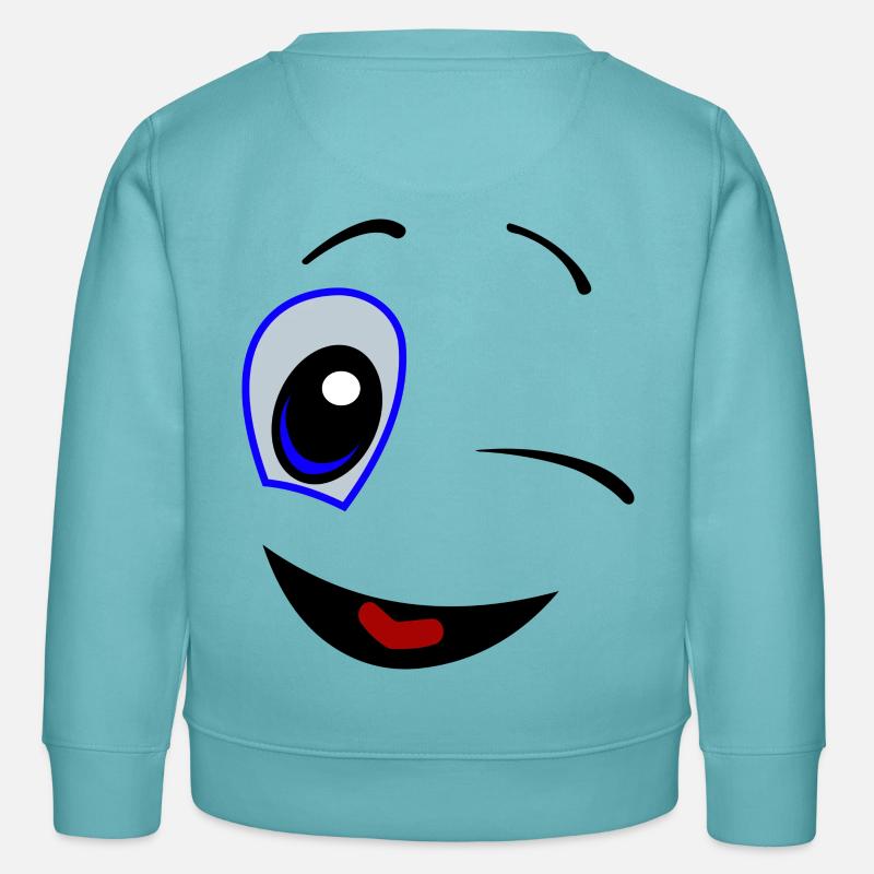 Comic-2 - Kinder Organic Sweatshirt Mini Changer von Stanley/Stella - Pastelltürkis