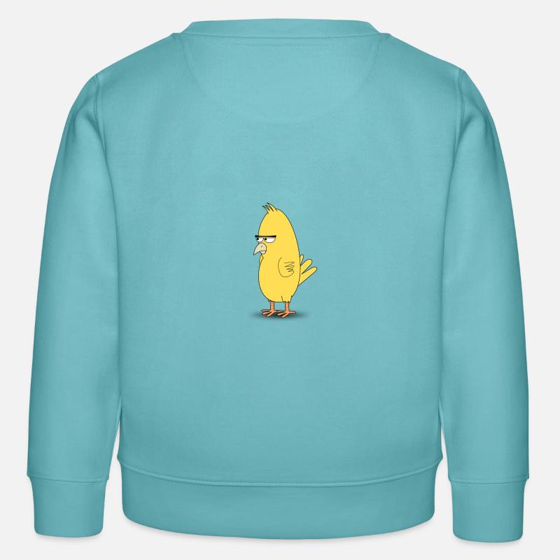 Angry Bird - Sweat enfant bio Stanley/Stella - turquoise pastel