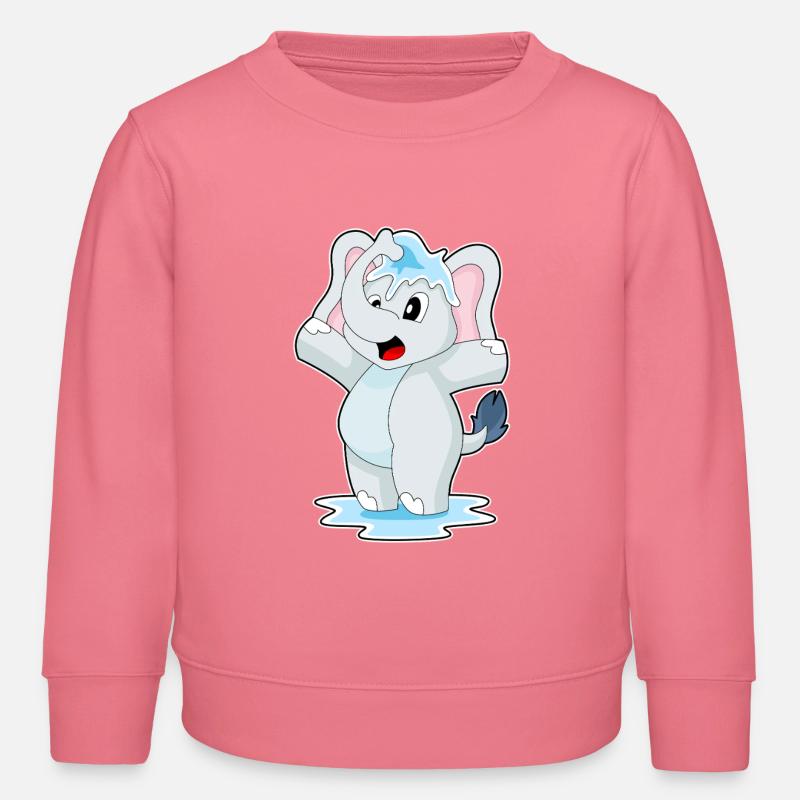 Elephant Water - Sweat enfant bio Stanley/Stella - rose 