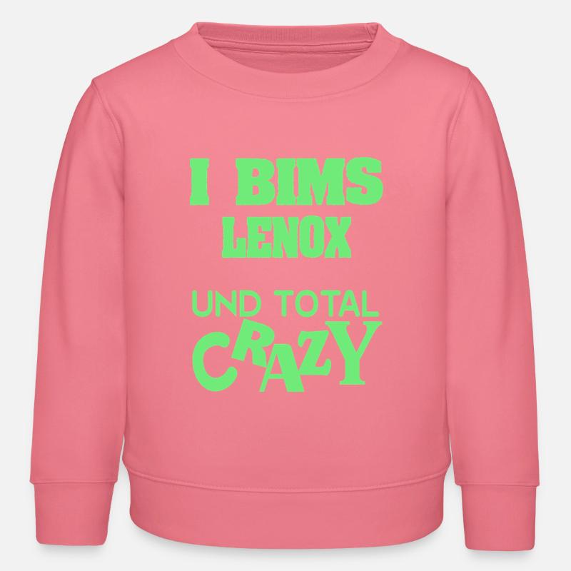 Lenox - Kinder Organic Sweatshirt Mini Changer von Stanley/Stella - Pink 
