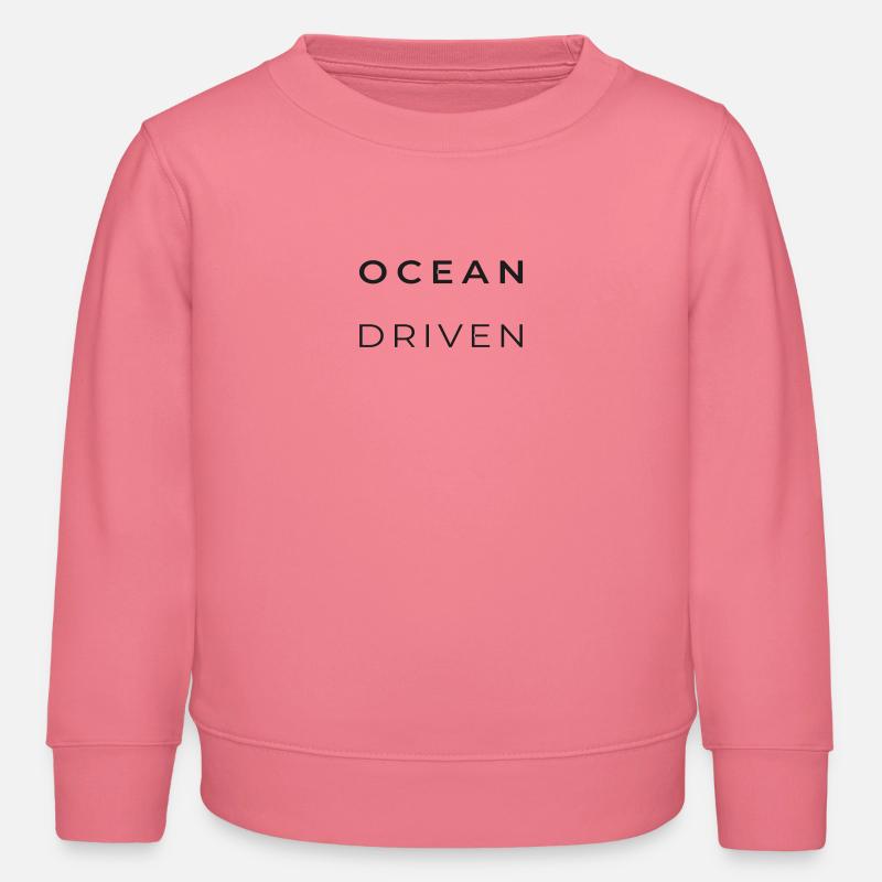 OCEAN DRIVER - Sweat enfant bio Stanley/Stella - rose 