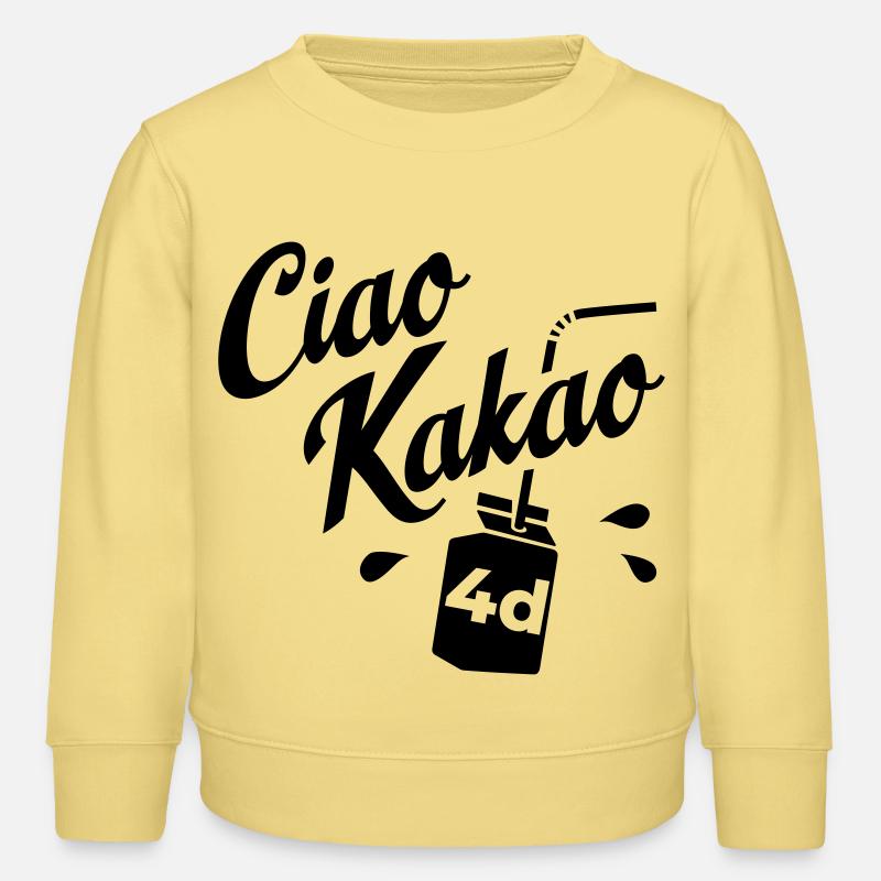 Abschlussklasse 4d - Kinder Organic Sweatshirt Mini Changer von Stanley/Stella - Gelb Viva