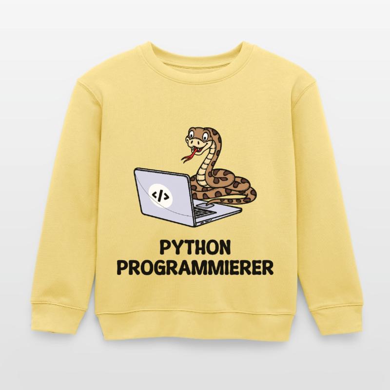 Programmer Computer Code Developer Statement Kids Organic Sweatshirt by Stanley/Stella