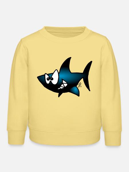Hai - Kinder Organic Sweatshirt Mini Changer von Stanley/Stella - Gelb Viva 