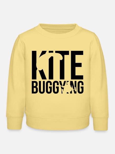 kitebuggying - Kinder Organic Sweatshirt Mini Changer von Stanley/Stella - Gelb Viva