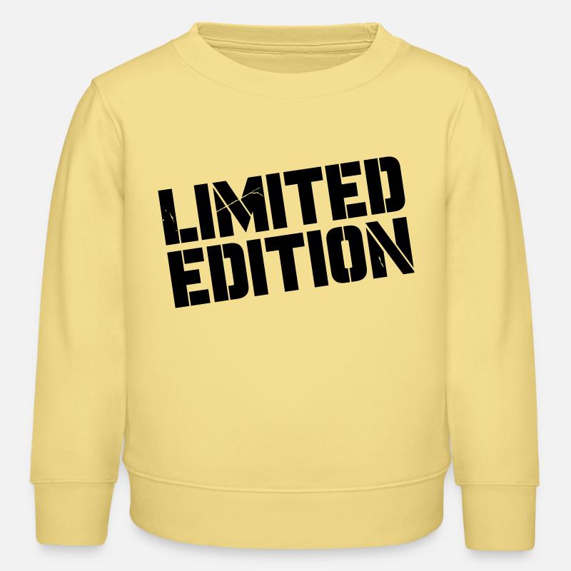 limited_edition - Sweat enfant bio Stanley/Stella - jaune viva 