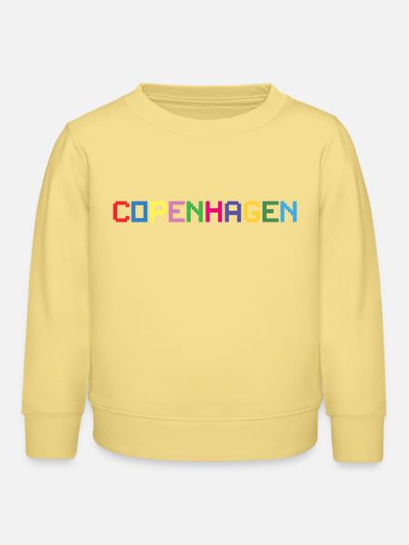 Copenhagen Denmark - Kinder Organic Sweatshirt Mini Changer von Stanley/Stella - Gelb Viva 