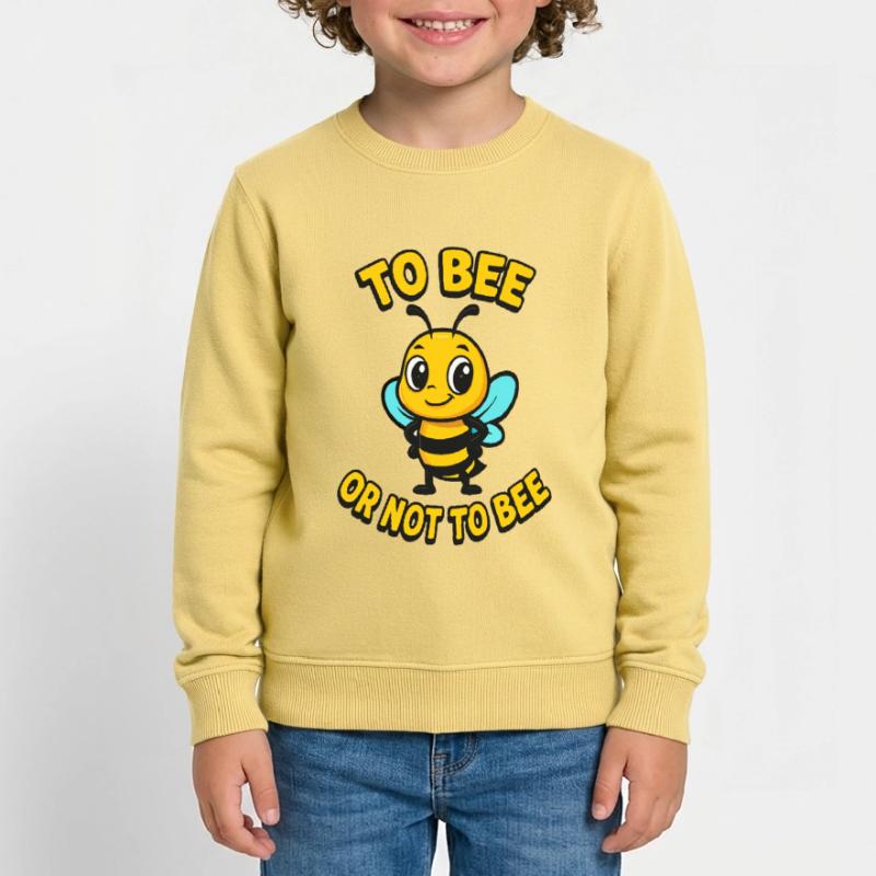 Biene oder nicht Biene Kinder Organic Sweatshirt Mini Changer von Stanley/Stella