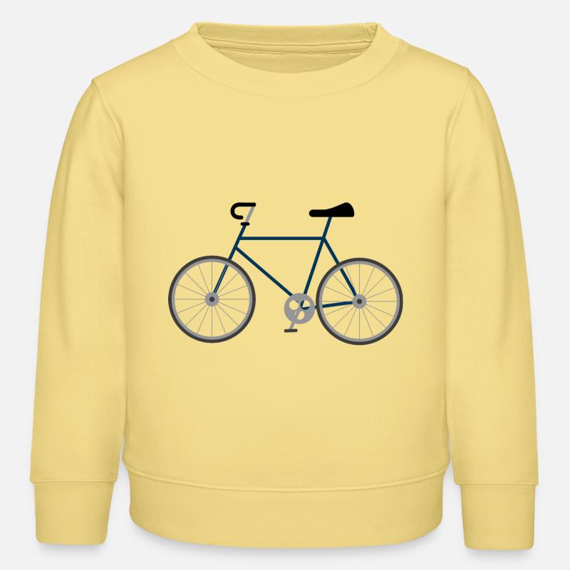 Sonntagsfahrrad - Kinder Organic Sweatshirt Mini Changer von Stanley/Stella - Gelb Viva 