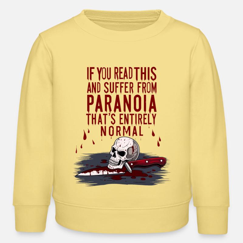 Normale Paranoia - Kinder Organic Sweatshirt Mini Changer von Stanley/Stella - Gelb Viva 