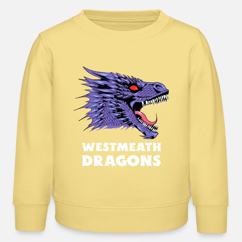 Westmeath Dragons - Kinder Organic Sweatshirt Mini Changer von Stanley/Stella - Gelb Viva 