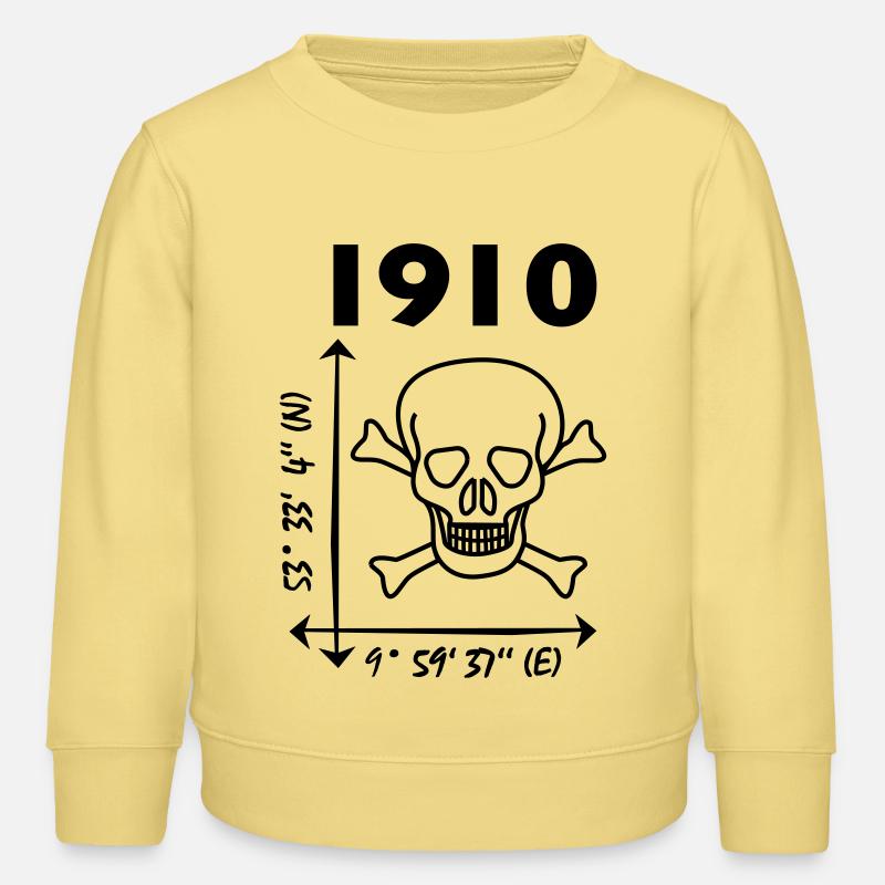 St. Pauli - Kinder Organic Sweatshirt Mini Changer von Stanley/Stella - Gelb Viva 